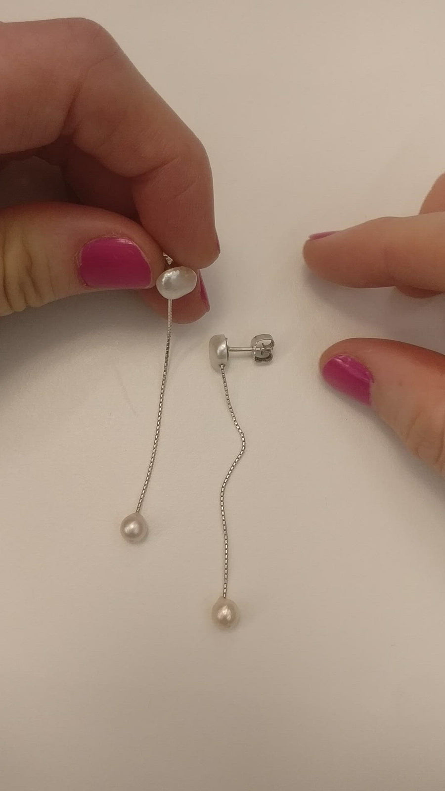 Drop Pearl Earring