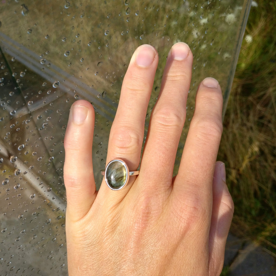 Labradorite Ring