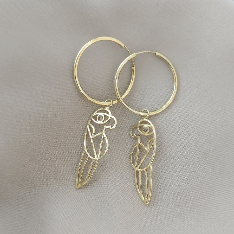 ROSA mini - Hoop earrings