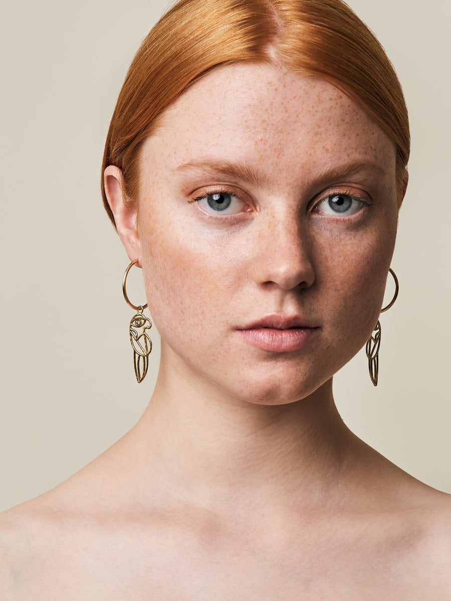 ROSA mini - Hoop earrings