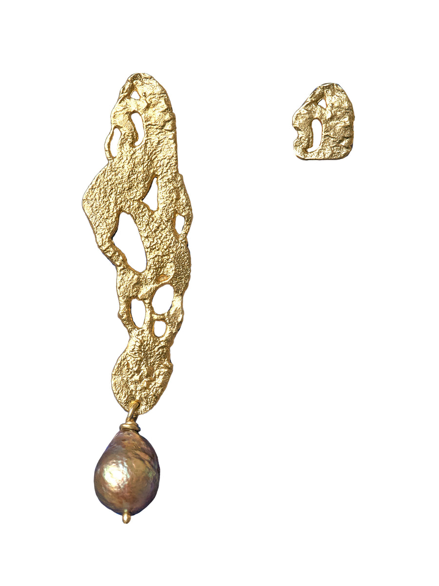 Organic Shapes - Asymmetric w. Pearl