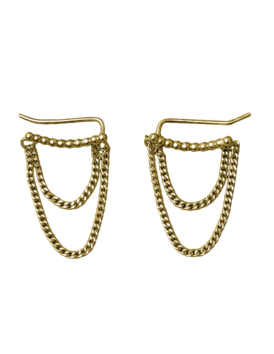 Chain Slider - Earrings