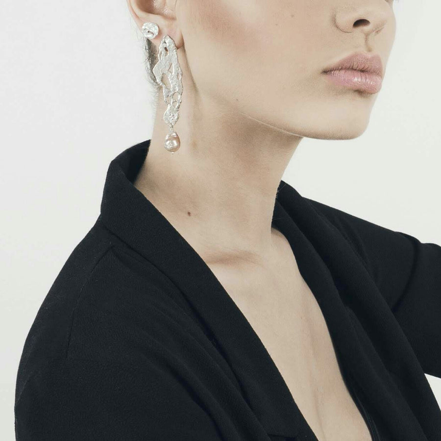 Organic Shapes - Asymmetric w. Pearl